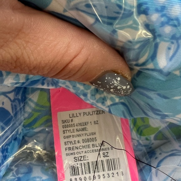 Lilly Pulitzer GWP splash Bunny New💖 - Picture 11 of 14
